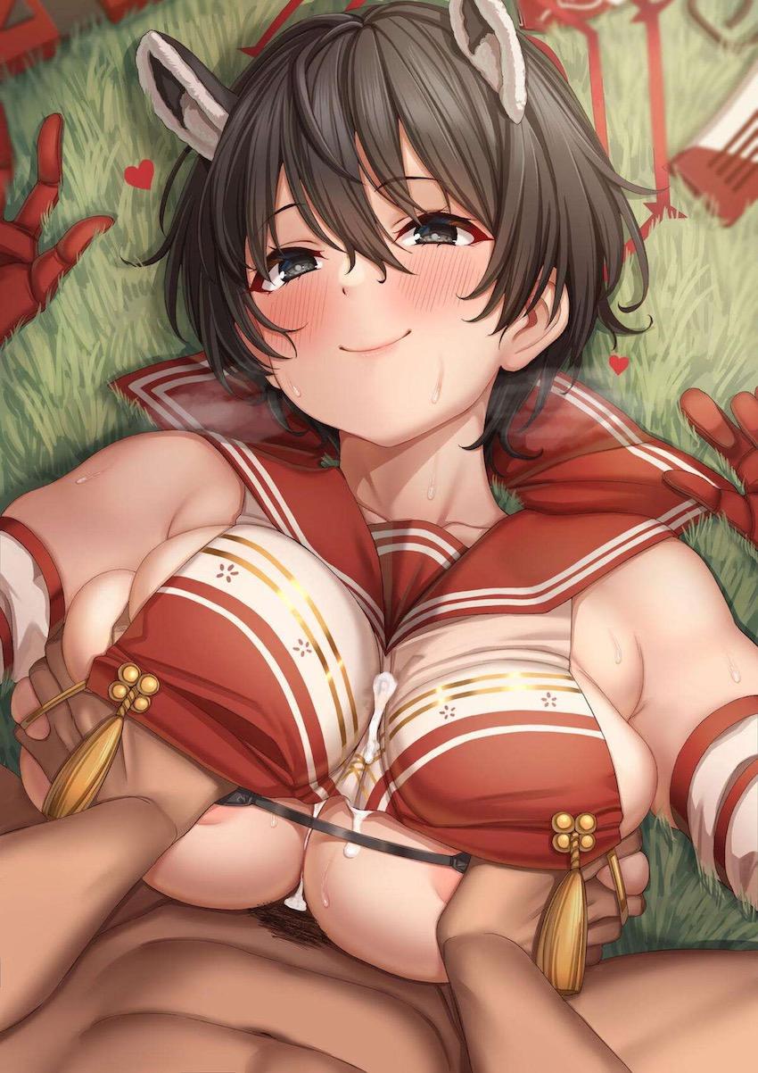 春日ツバキの乳マンコズリコキっ！ <> 003