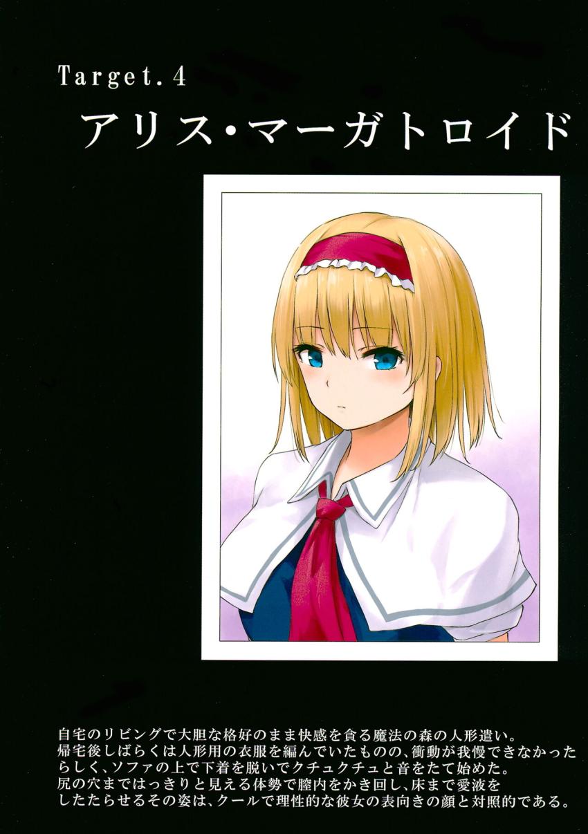 幻想郷の女の子とたちのオナニーシーンを隠し撮りしたフルカラーイラスト集 <> 009