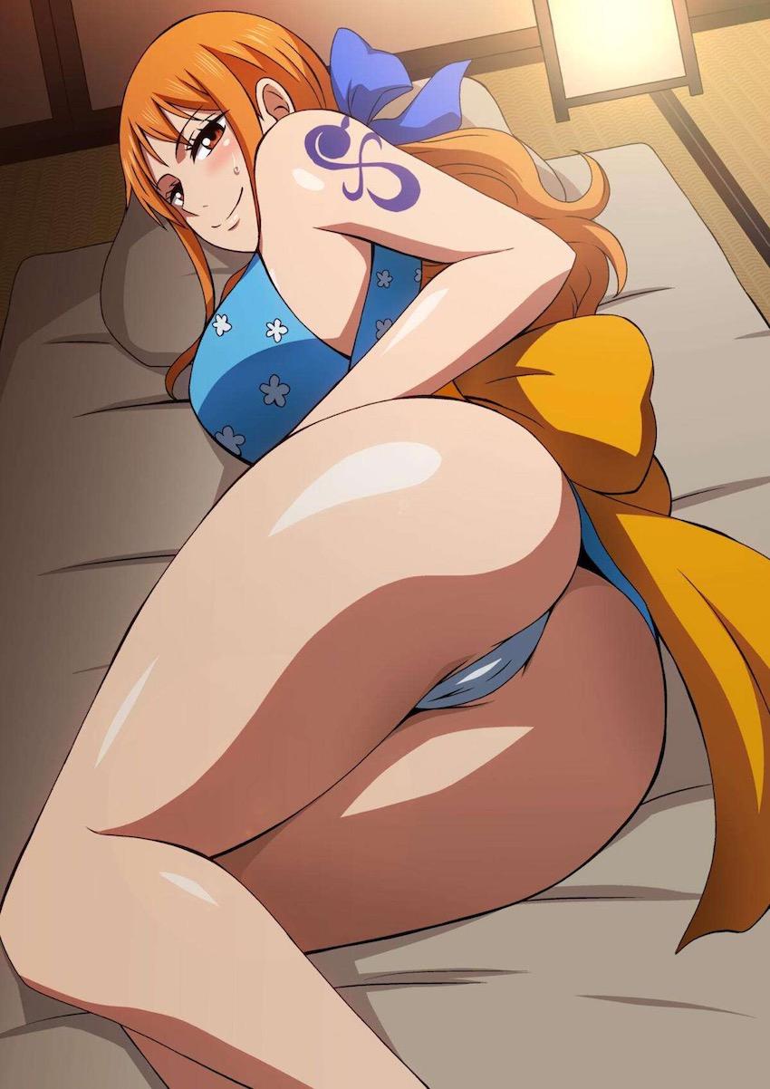 おナミと半脱ぎ生えっち <> 1