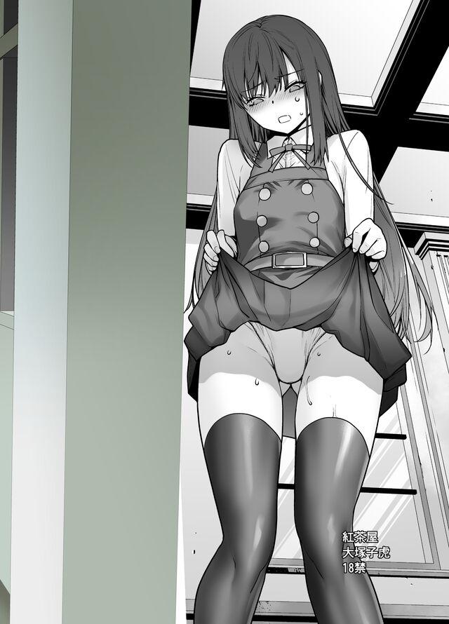 真面目えっちな朝潮が我慢できずにオナニーしてきたと恥じらい告白。いじらしい彼女の姿におちんぽビンビンッの司令官！ノーブラ透け乳首で準備万端な彼女とイチャラブ子作りセックス！ <> 029