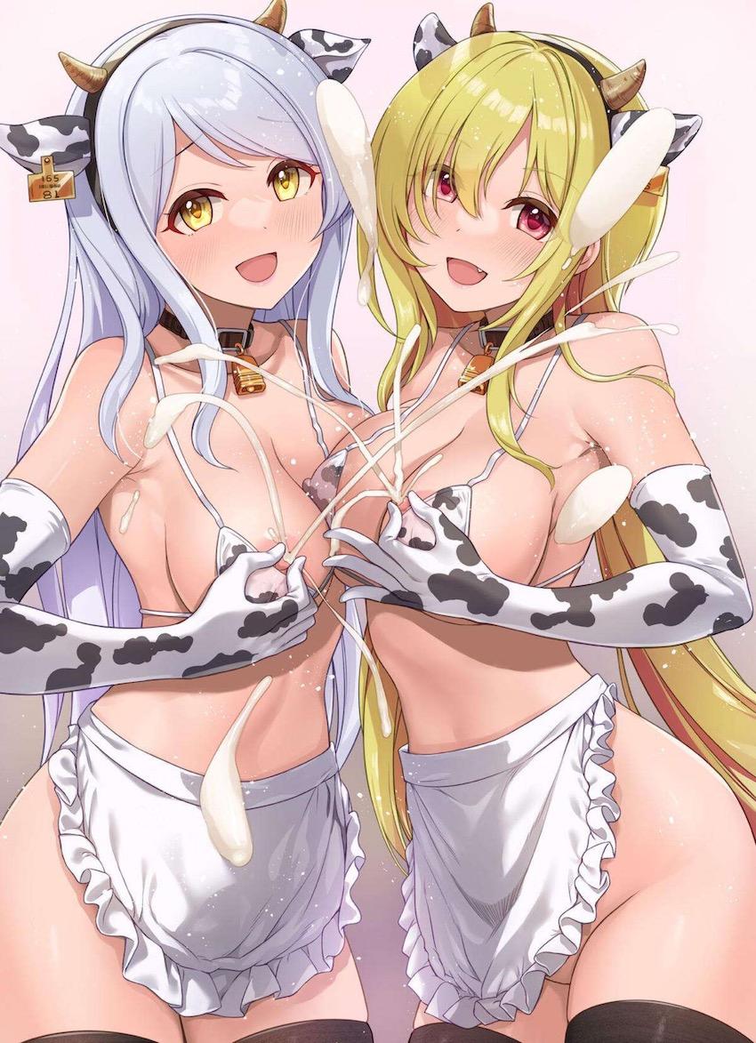エロ牛ビキニコスの黒埼ちとせ＆イヴ・サンタクロースと中出し3Pセックス！ <> 002