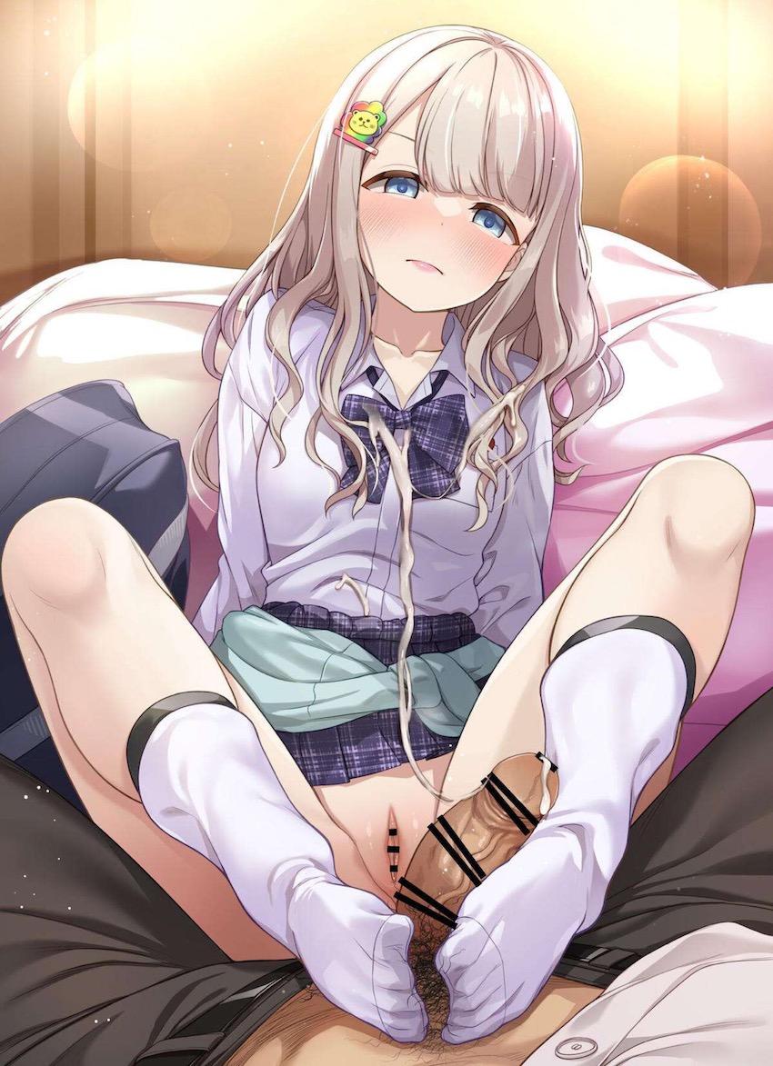 芹沢あさひに制服衣装で足コキされる本 <> 020