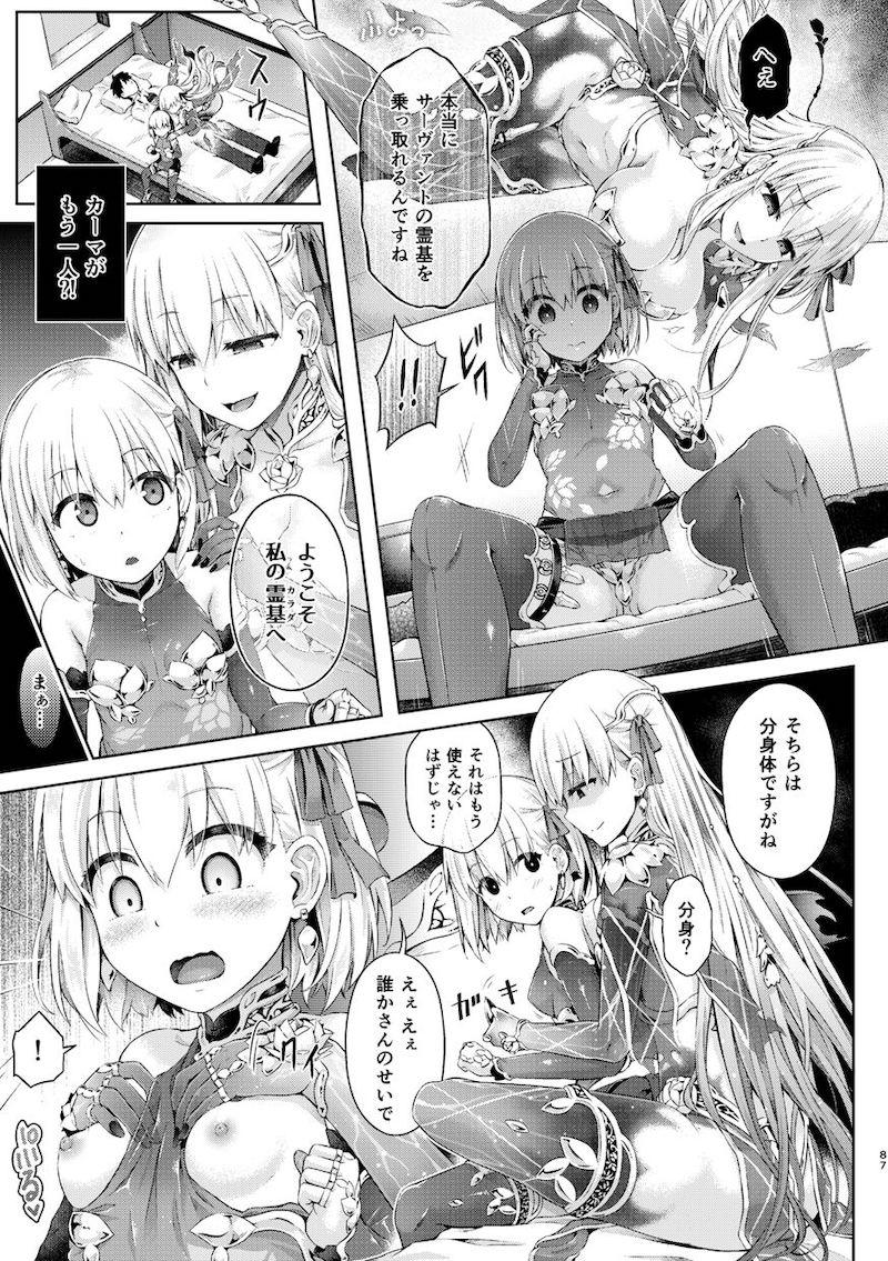 ゲストページを50ページ収録した大ボリュームFGO-TSF総集本☆マシュ・玉藻・美遊・イリヤ・ジャンヌ・邪ンヌ・カーマ・アナスタシア・謎のヒロインXX・牛若丸・巴御前・清姫・ネモ・シオン <> 088