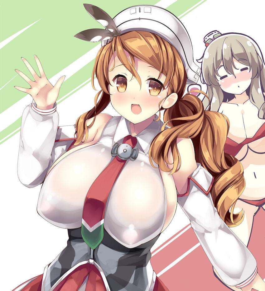 ムチムチおっぱい艦娘たちのフルカラーイラスト集 <> 035