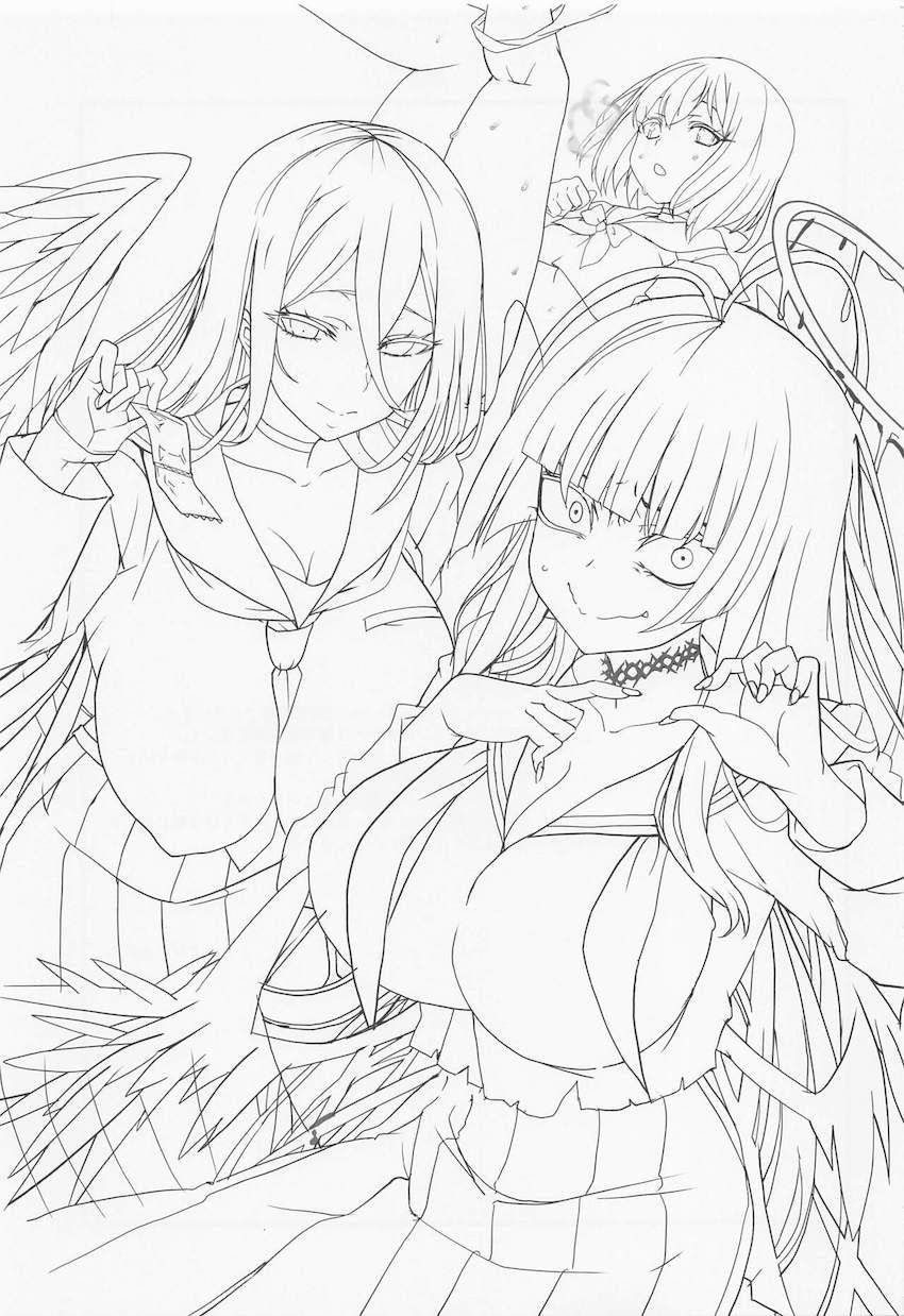 催眠アプリで教え子たちと次々えっち！(羽川ハスミ・剣先ツルギ・静山マシロ) <> 002