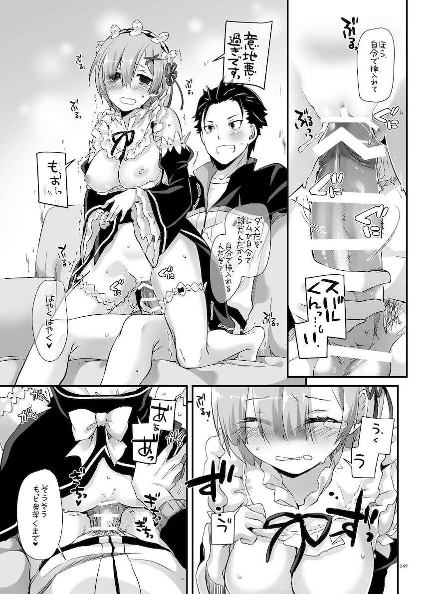 【大ボリューム総集本第4弾】描き下ろしのReゼロレム本も収録！デレマス・グラブル・リゼロ・ガルパン・けもフレ・エロマンガ先生・アズレン！ <> 049