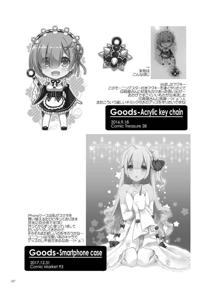 【大ボリューム総集本第4弾】描き下ろしのReゼロレム本も収録！デレマス・グラブル・リゼロ・ガルパン・けもフレ・エロマンガ先生・アズレン！ <> 057