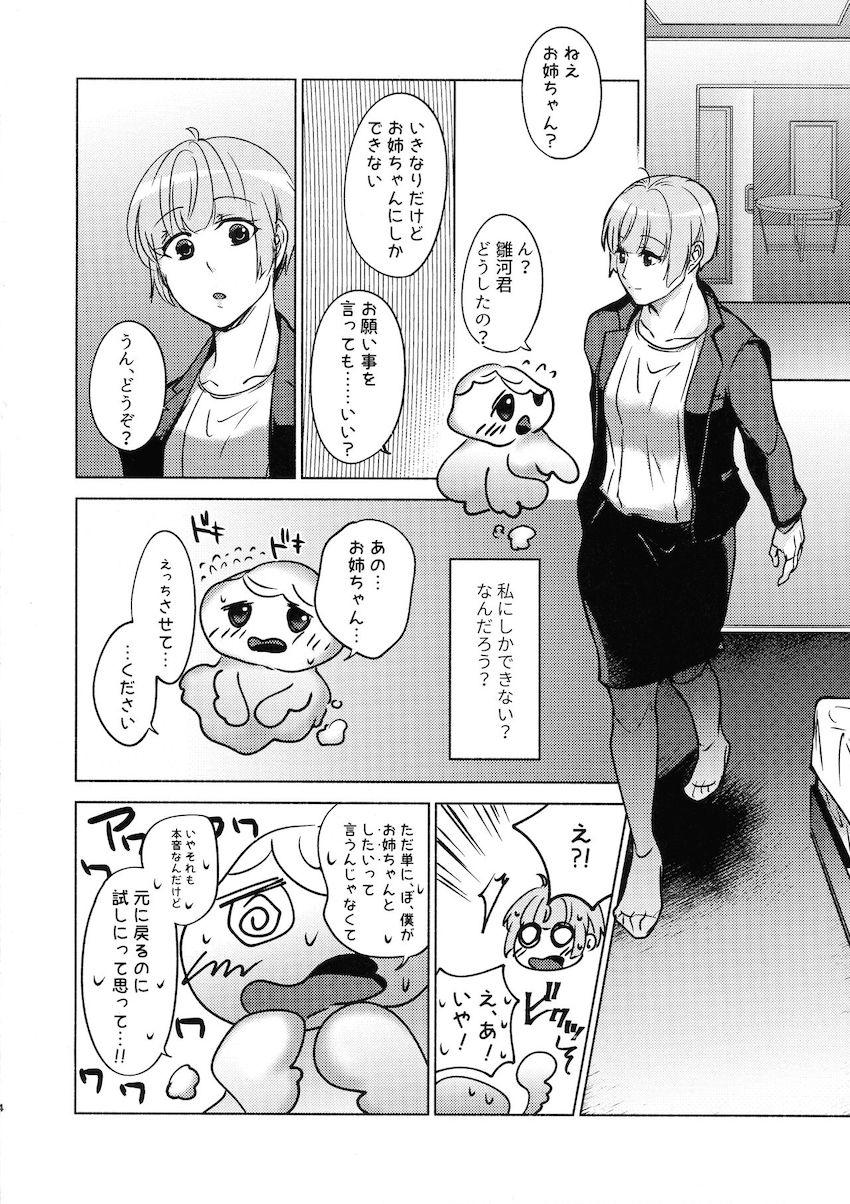 朝目覚めたらクラゲになっていたボクが元に戻るためにお姉ちゃんとエッチする本 <> 003