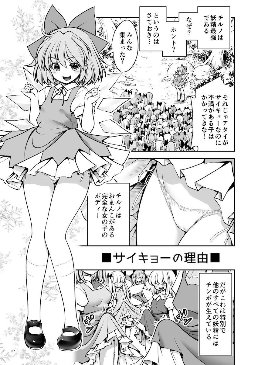 【描き下ろし含む100p超え総集編】合同誌や会場限定本をまとめた8本立て短編集☆おちんぽハメハメ大好きな幻想郷の女の子たちが次々登場する！ <> 037