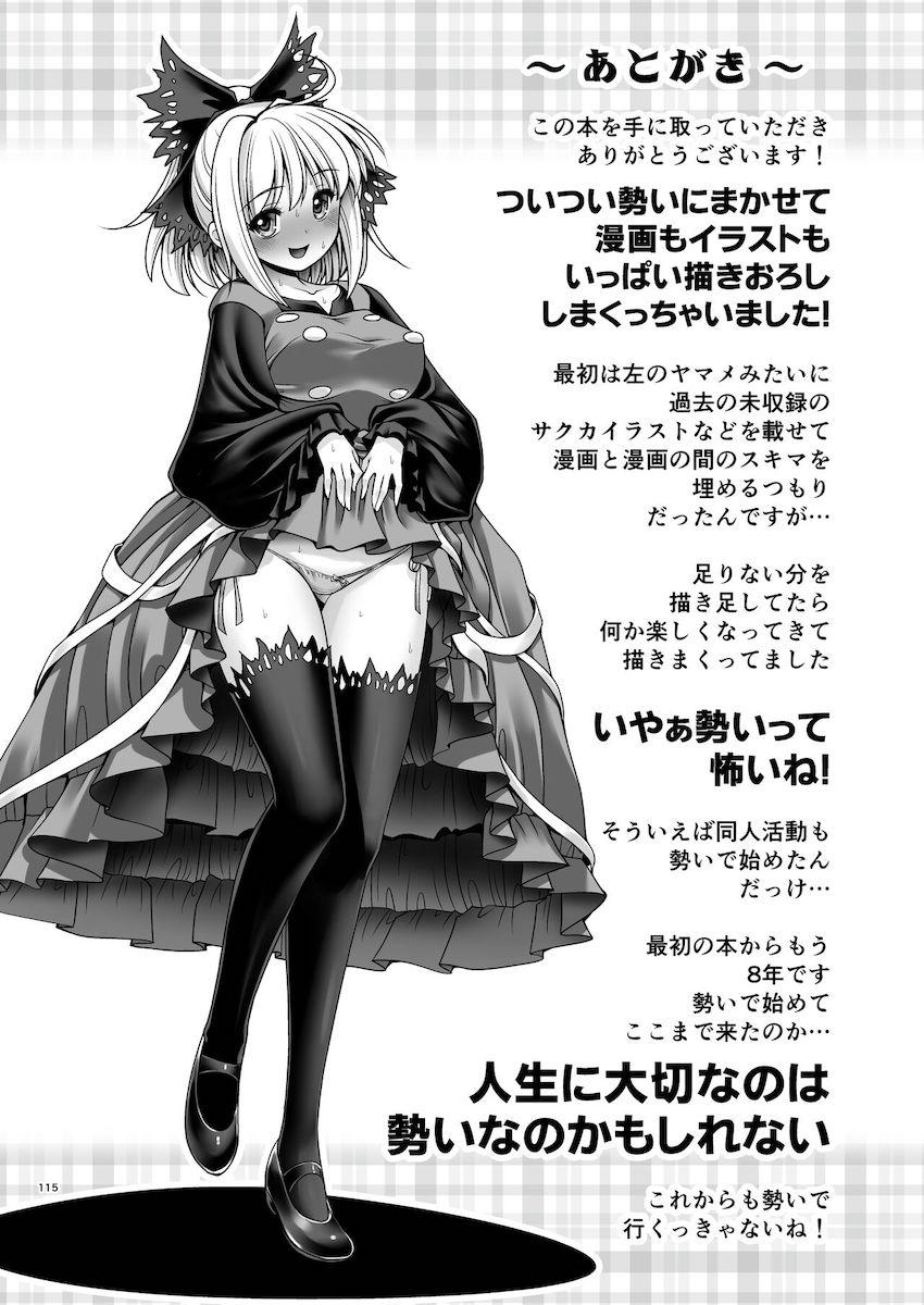 【描き下ろし含む100p超え総集編】合同誌や会場限定本をまとめた8本立て短編集☆おちんぽハメハメ大好きな幻想郷の女の子たちが次々登場する！ <> 115