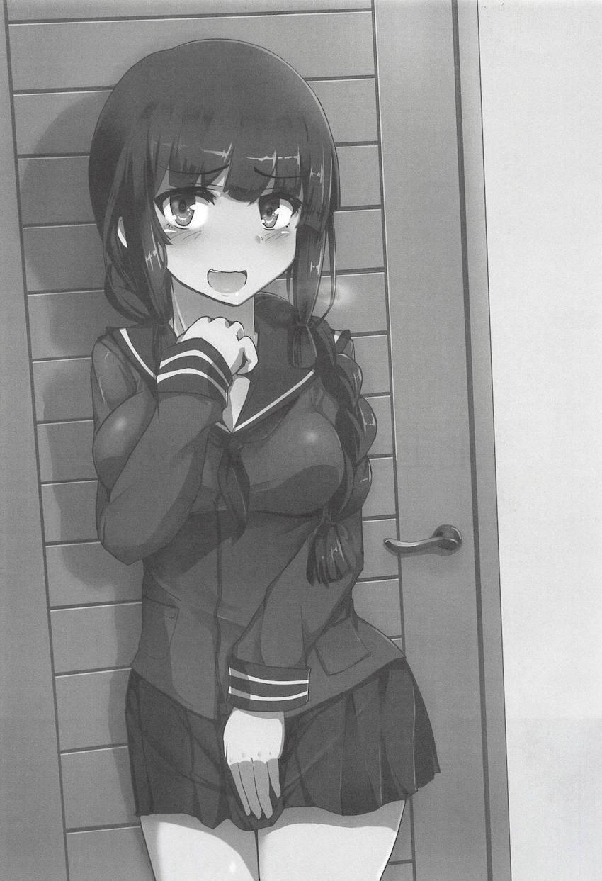 敵の特攻を受け負傷してしまった北上さんがふたなりになってしまった！ふたなりチンポを無くすため大井に手伝ってもらい抜きまくることに！流れ弾で阿武隈被弾！ <> 002