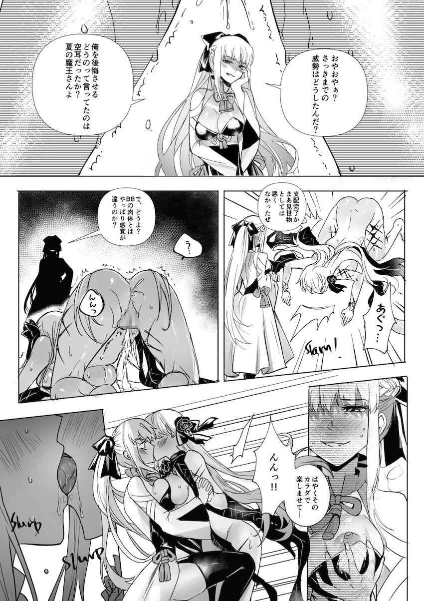 モルガンとカーマを乗っ取ってエロ水着でレズセックスを楽しむ本 <> 008