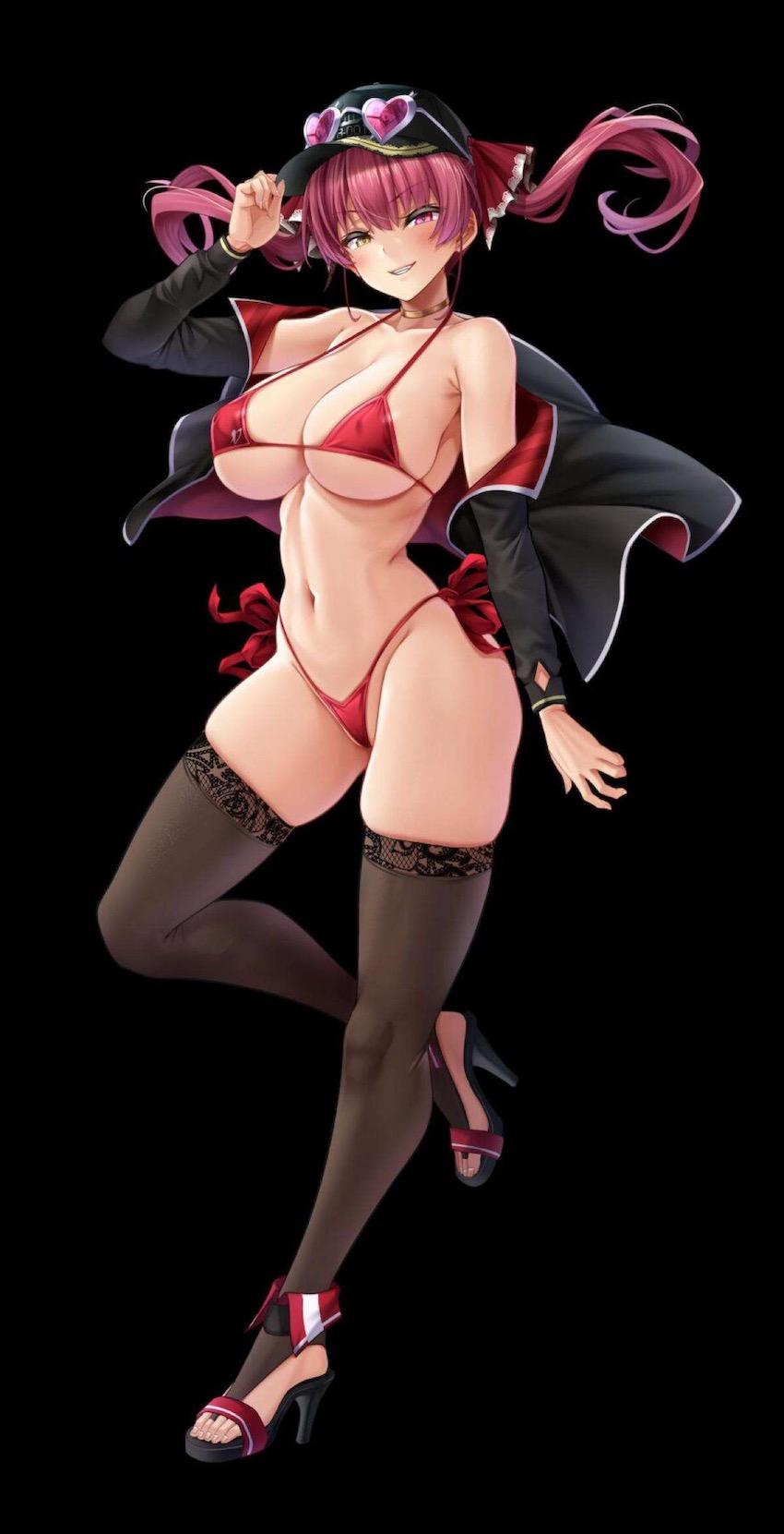 ホロライブの美巨乳娘たちにザーメンぶっかけ乱交セックス！(宝鐘マリン、白銀ノエル、オーロ・クロニー、赤井はあと、兎田ぺこら) <> 038