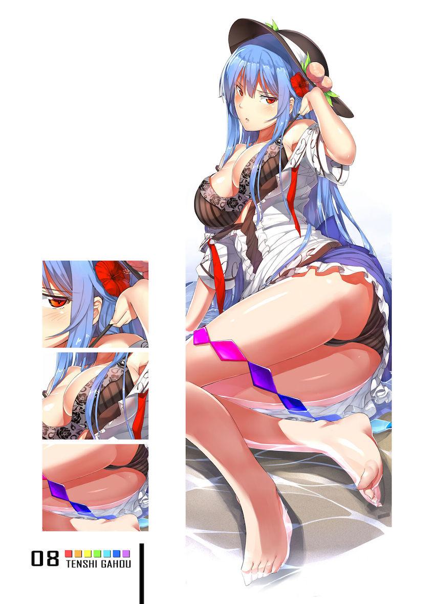 【第6弾】比那名居天子の美麗フルカラーイラスト集 <> 007