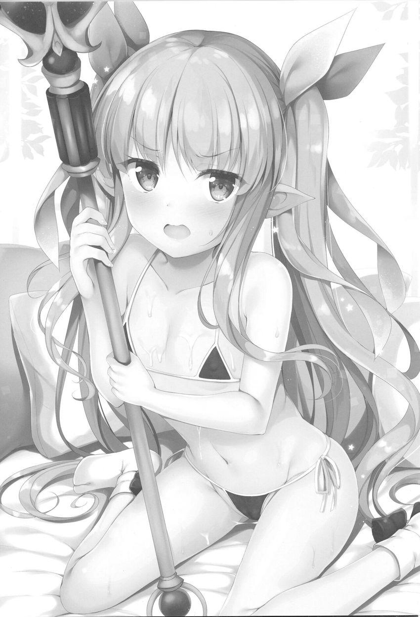 カップケーキ食べてポカポカしちゃって気付けばマイクロビキニ姿でセックスしちゃってたキョウカちゃん！ <> 002