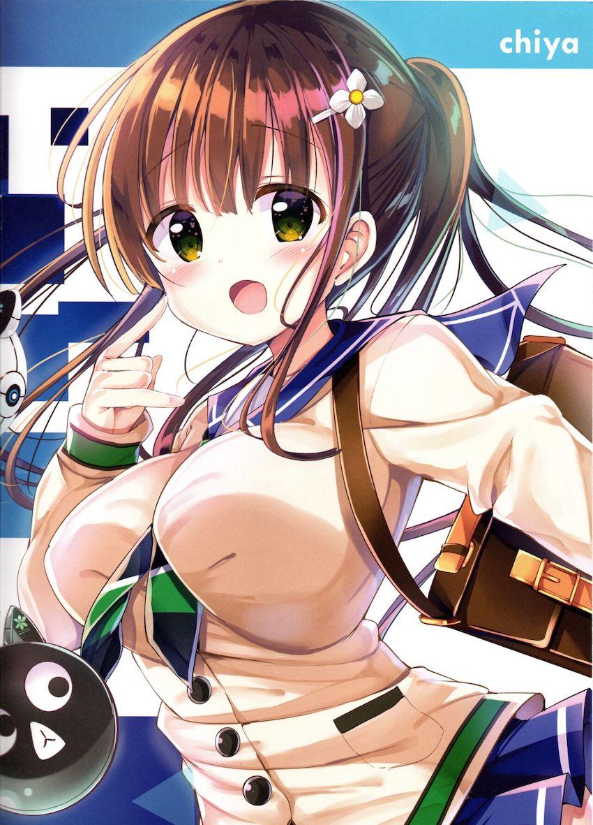 絆創膏貼ってポーズを決めるラビットハウスの可愛い女の子たち <> 003