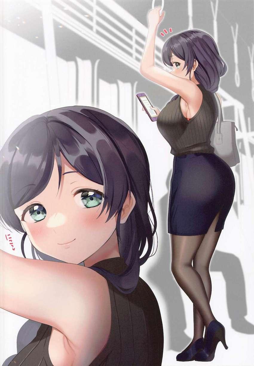 優しくて美人な先輩OLお姉さんと会社のトイレで中出しセックス！ <> 003