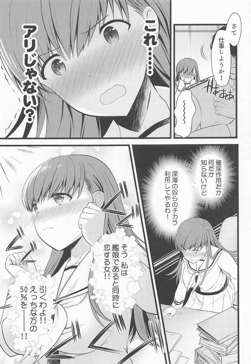 ある一定の確率で催淫作用が発動し提督への淫乱誘惑発言が飛び出しちゃう大井っち！大ピンチ！ <> 006
