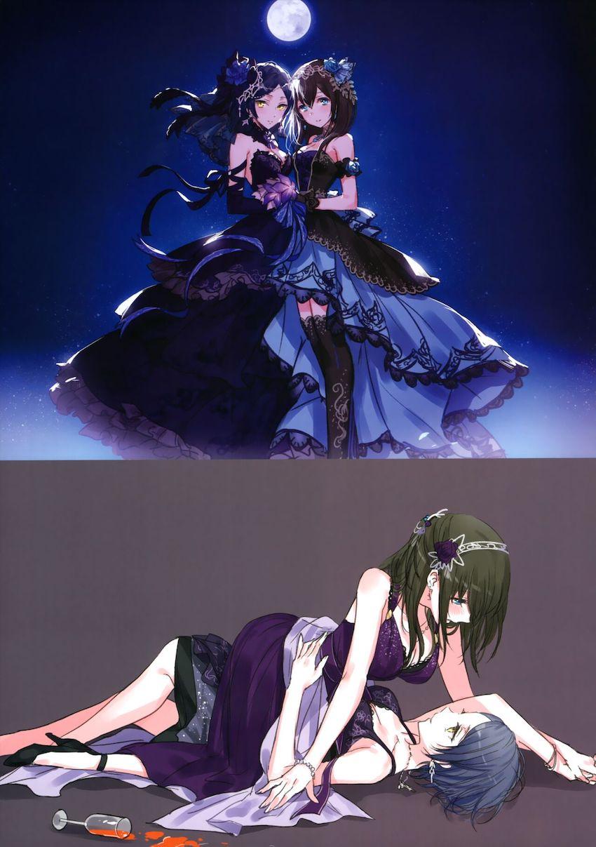 大ボリューム☆速水奏と鷺沢文香のフルカラーイラストメインの再録集 <> 008