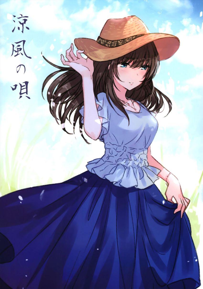 大ボリューム☆速水奏と鷺沢文香のフルカラーイラストメインの再録集 <> 062
