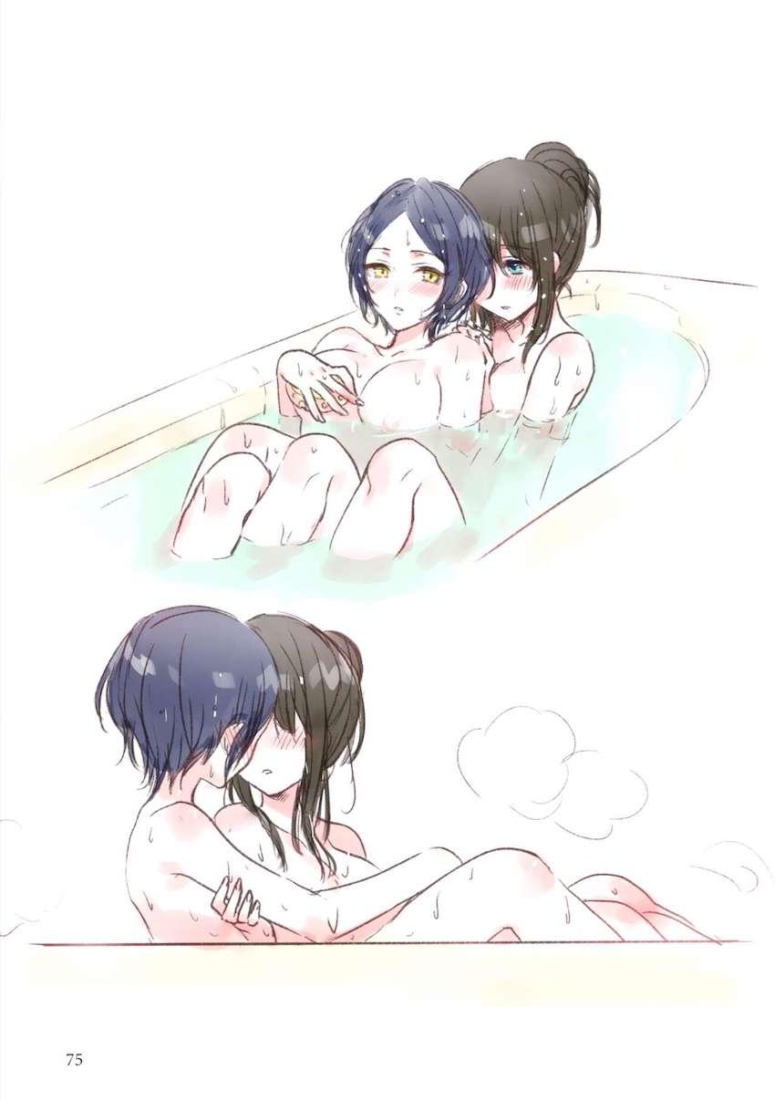 大ボリューム☆速水奏と鷺沢文香のフルカラーイラストメインの再録集 <> 076