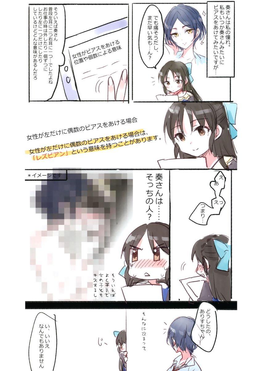 大ボリューム☆速水奏と鷺沢文香のフルカラーイラストメインの再録集 <> 094