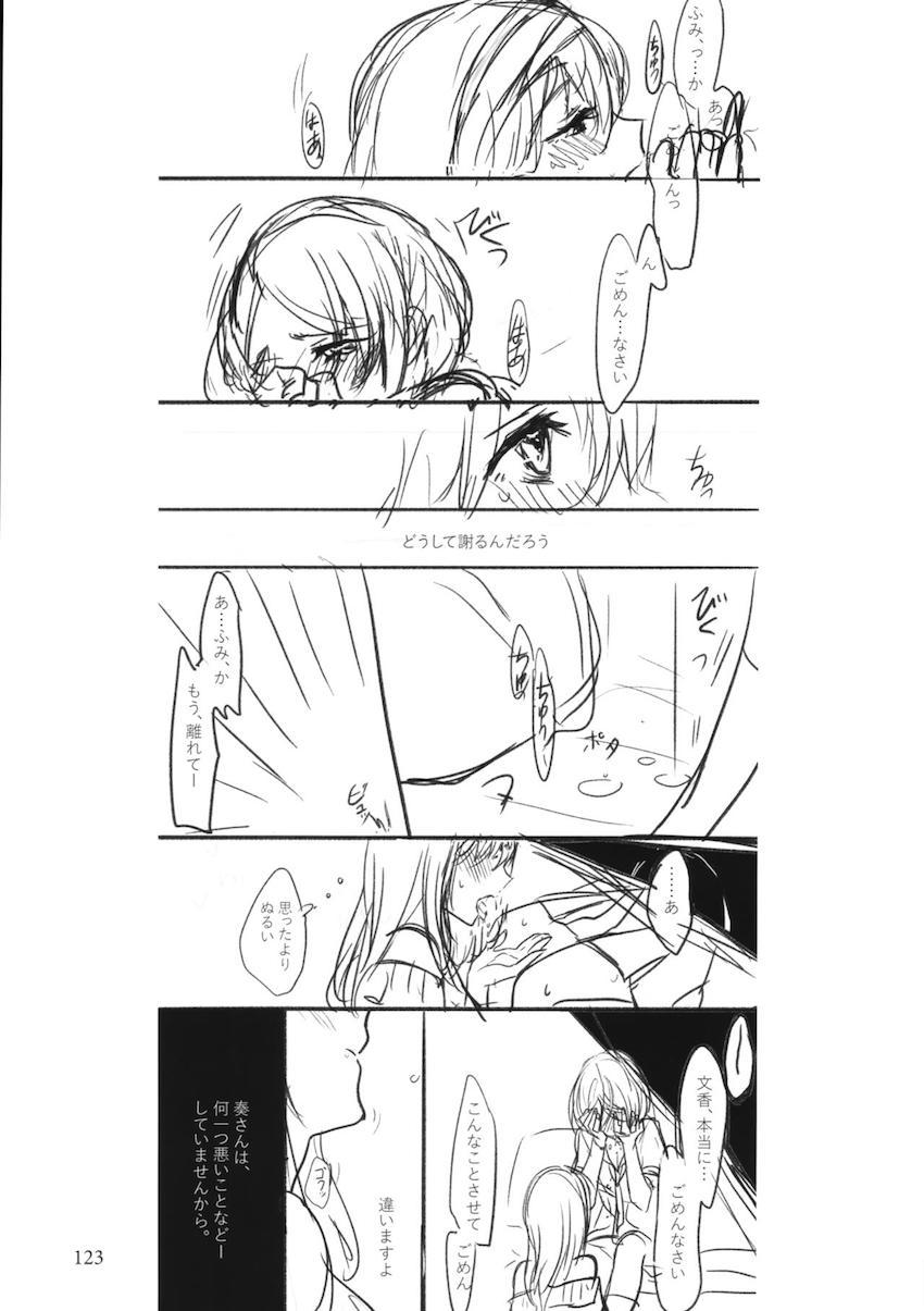 大ボリューム☆速水奏と鷺沢文香のフルカラーイラストメインの再録集 <> 124