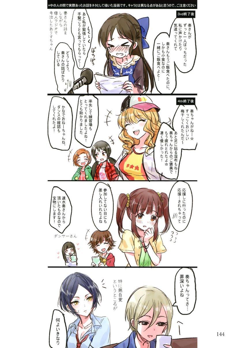 大ボリューム☆速水奏と鷺沢文香のフルカラーイラストメインの再録集 <> 145