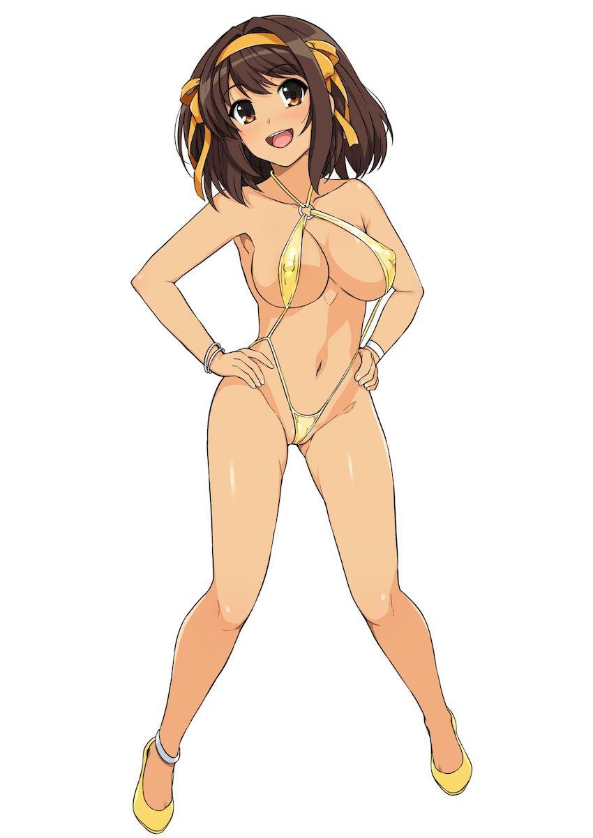涼宮ハルヒのエロコス☆フルカラーイラスト集第13弾！大ボリューム169p！ <> 141