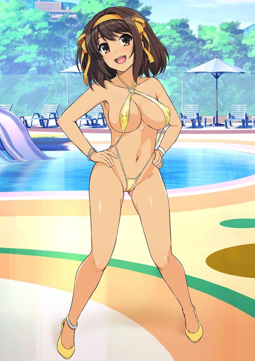 涼宮ハルヒのエロコス☆フルカラーイラスト集第13弾！大ボリューム169p！ <> 145