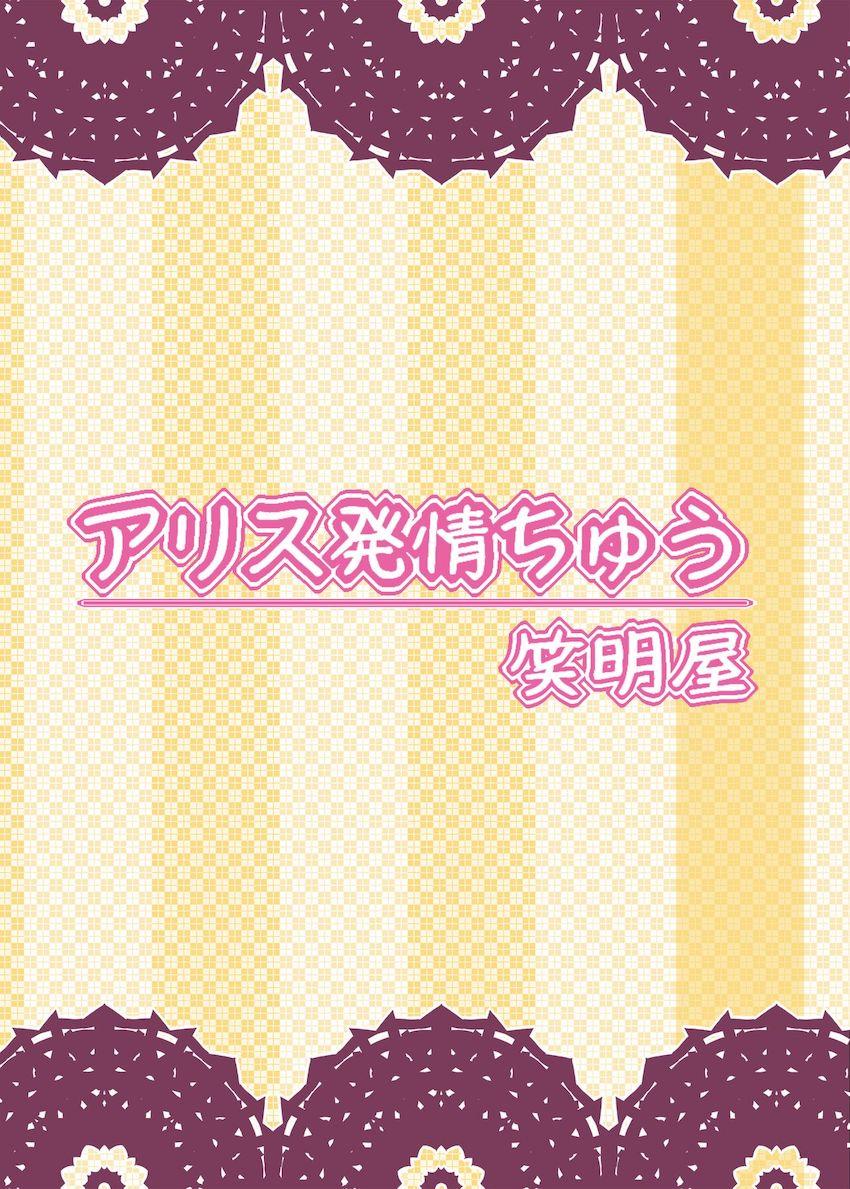 発情が止まらなくなっちゃったふたなりアリスが二穴乱交セックスで性欲発散する本 <> 017