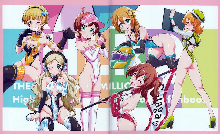 ミリオンライブ劇場組39人総出演のハイレグレースクイーンフルカラーイラスト集 <> 009