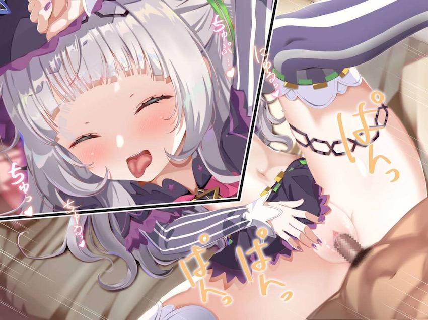 1週間溜めたロリコン濃厚精子を紫咲シオンちゃんのツンデレマンコに生中出し！ <> 018