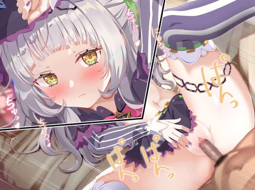 1週間溜めたロリコン濃厚精子を紫咲シオンちゃんのツンデレマンコに生中出し！ <> 023