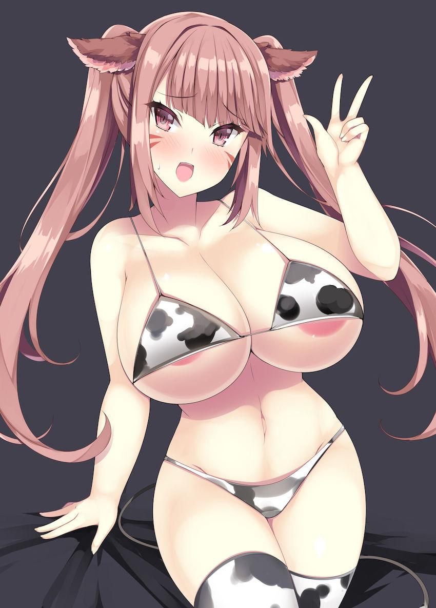 【第二弾】むちエロおっぱいを曝け出す女の子達をまとめたフルカラーよろずイラスト集 <> 016