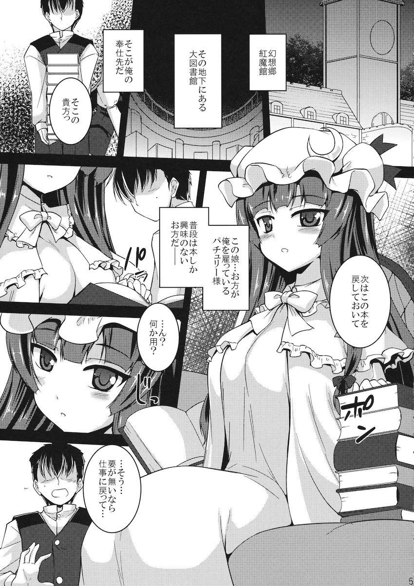 雇い主のパチュリーに週に一度搾られる本 <> 004