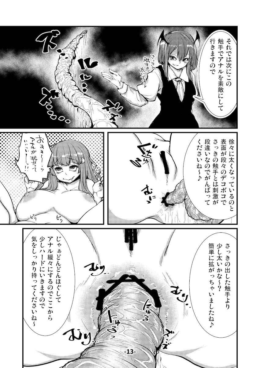 むちぽちゃメス豚パチュリー様のケツ穴ほじほじショー！ <> 012
