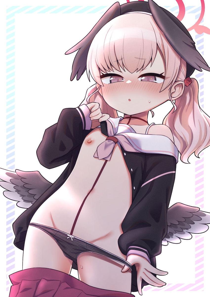 ブルアカえちえち短編詰め合わせ☆下江コハル・霞沢ミユ・アロナ・ニコ・風倉モエ・奥空アヤネ <> 002