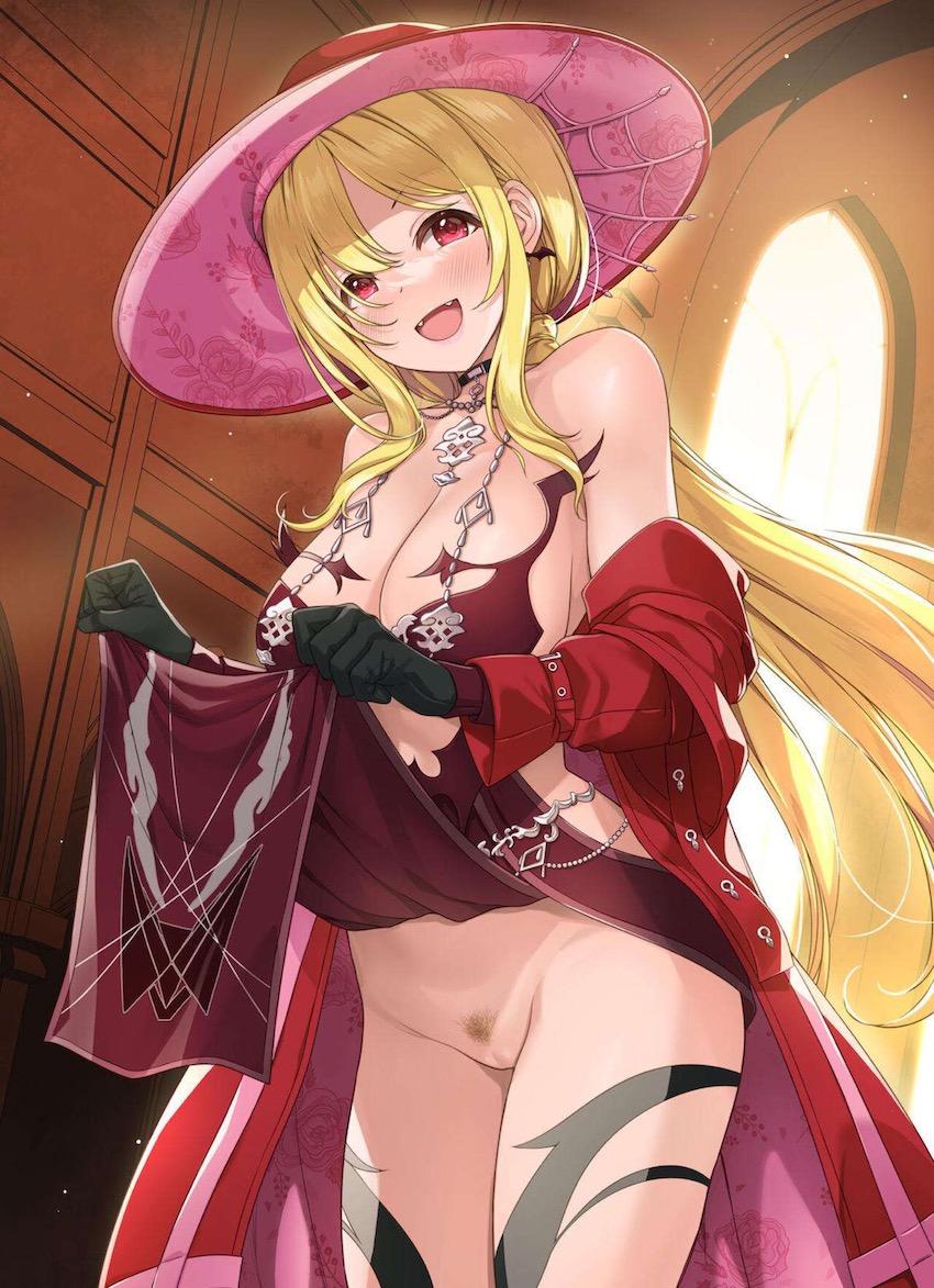 ノーパンもろ出しで誘ってくる黒埼ちとせと背面座位で中出しセックス！ <> 002