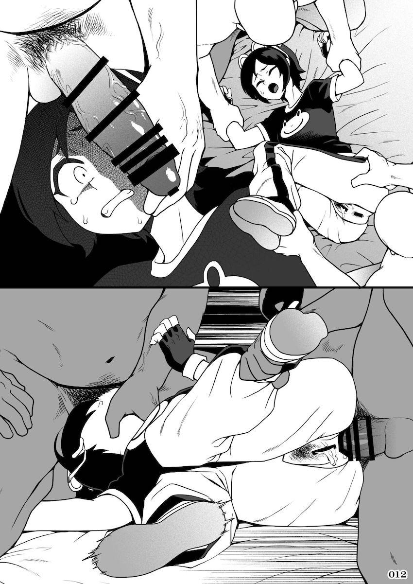 【合同誌】格ゲーヒロイン二穴輪姦乱交ファック集 <> 013