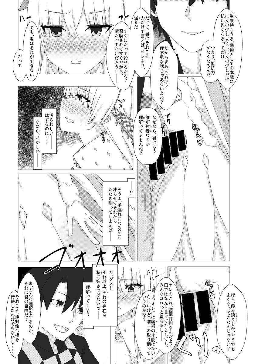 抵抗力を失い動物としての本能に抗えなくなってしまった皇女がチン媚びおねだり。 <> 006