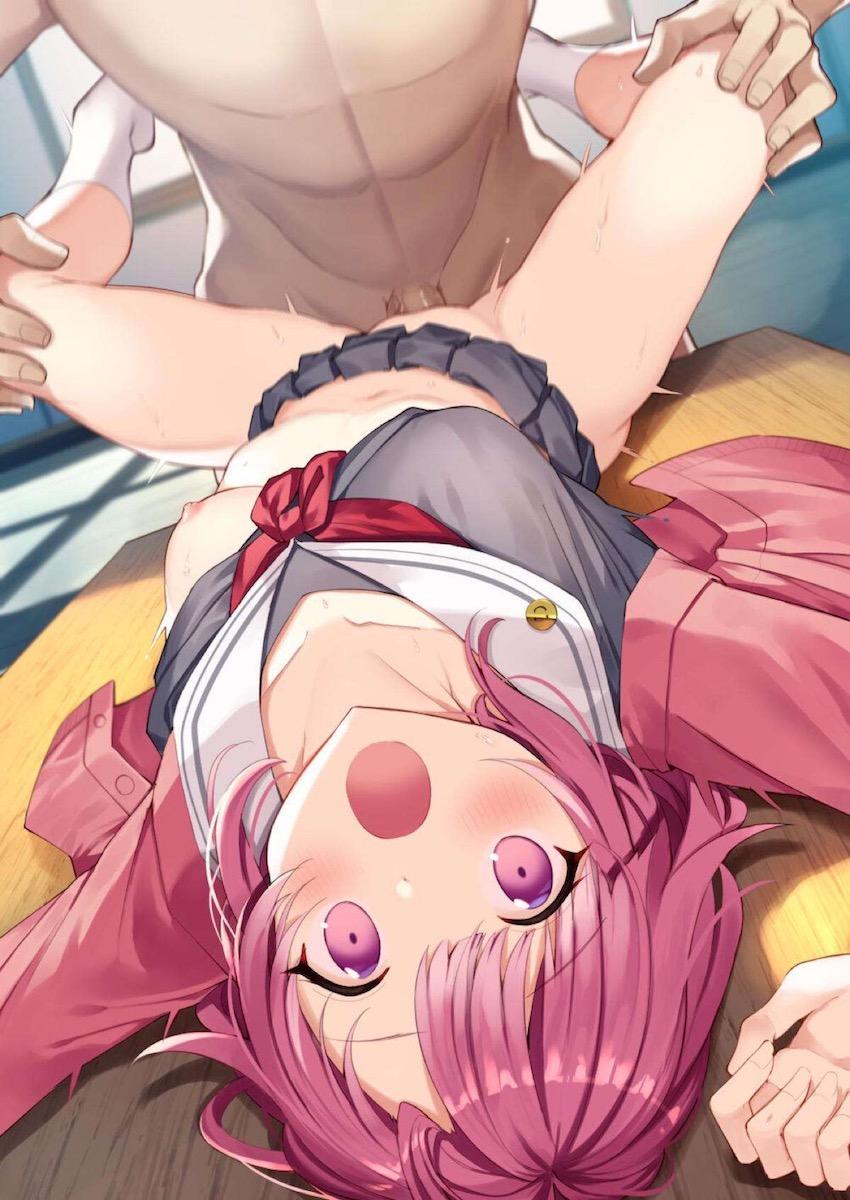 涙ぐむ鳳えむちゃんをオナホにして生中出し！ <> 002