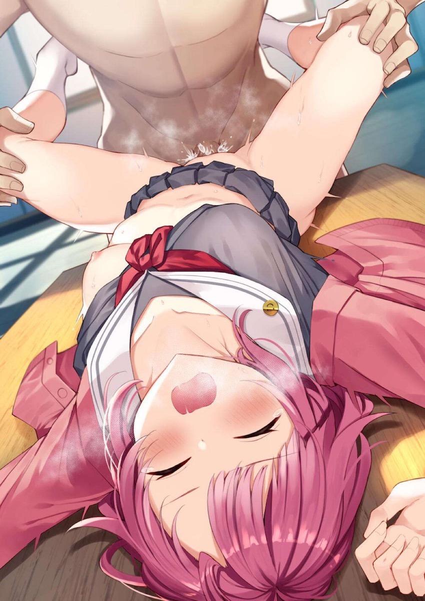 涙ぐむ鳳えむちゃんをオナホにして生中出し！ <> 004