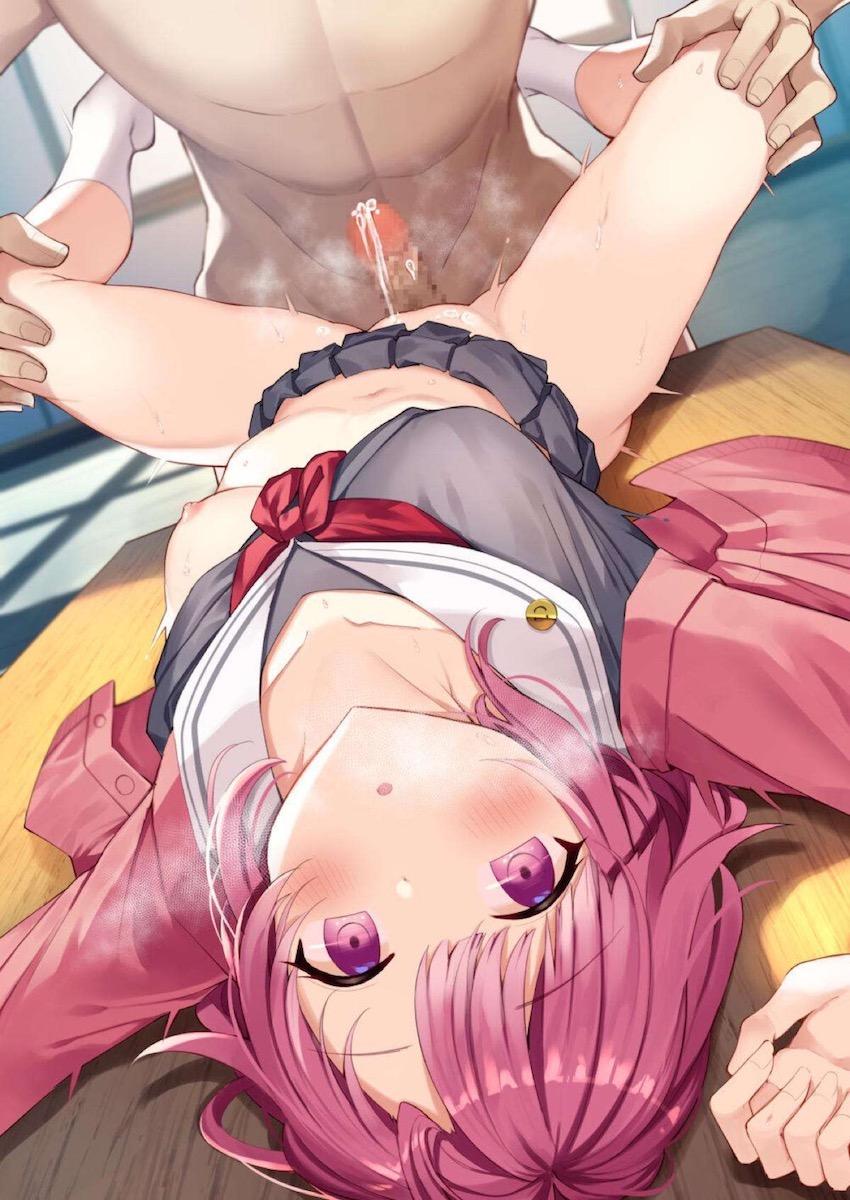 涙ぐむ鳳えむちゃんをオナホにして生中出し！ <> 005