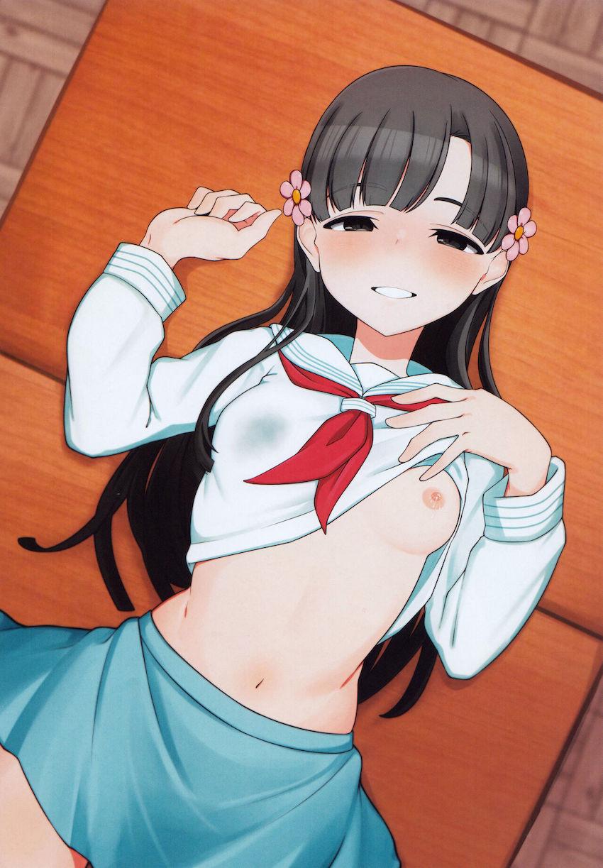 母なる味を求めて…。アイドルたちの母乳溢れるフルカラー合同誌 <> 043