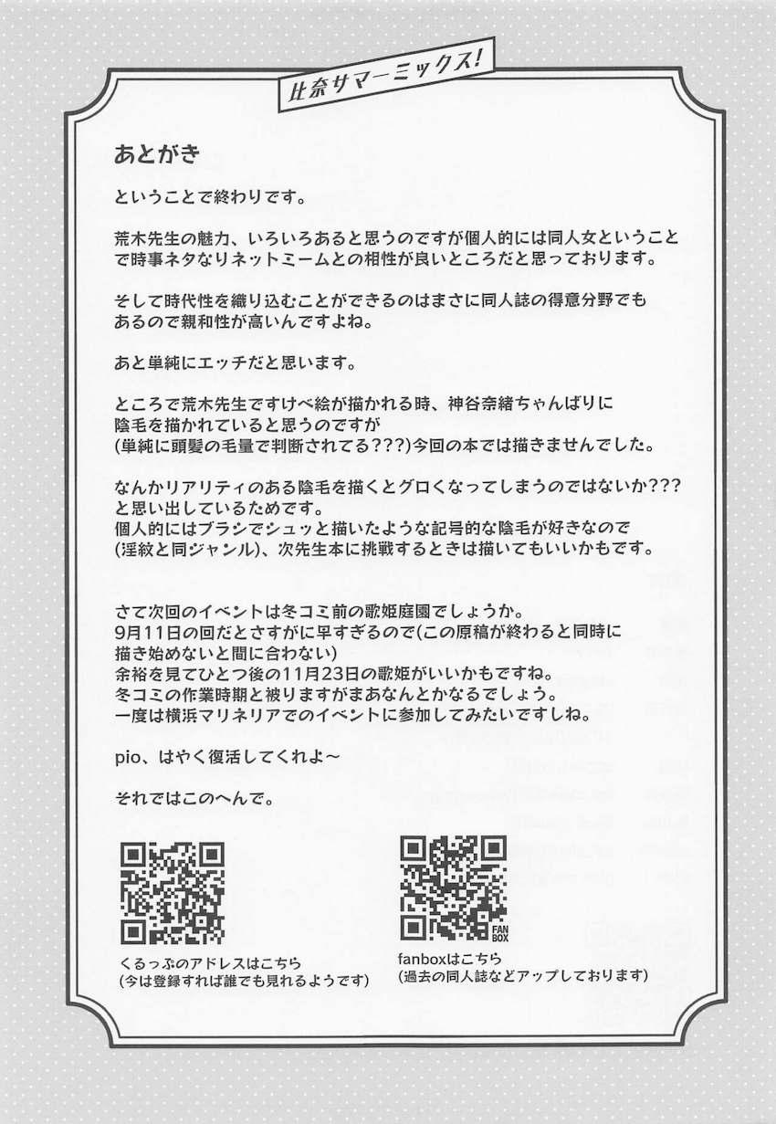 おちんぽ見るのも初めてな荒木比奈が様々なプレイで積極的にPのザーメンを搾り取る！ <> 020