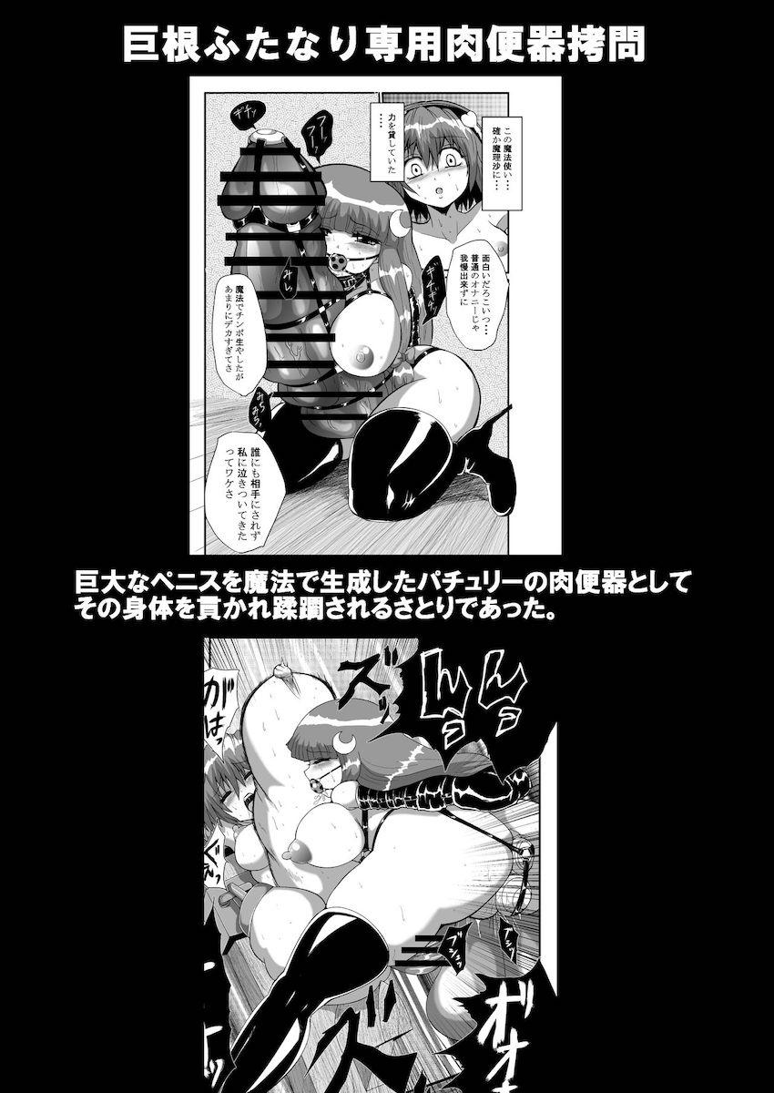 魔理沙によって四肢欠損ダルマに改造されたさとり。里の下水管として第二の人生を歩むことに。 <> 006