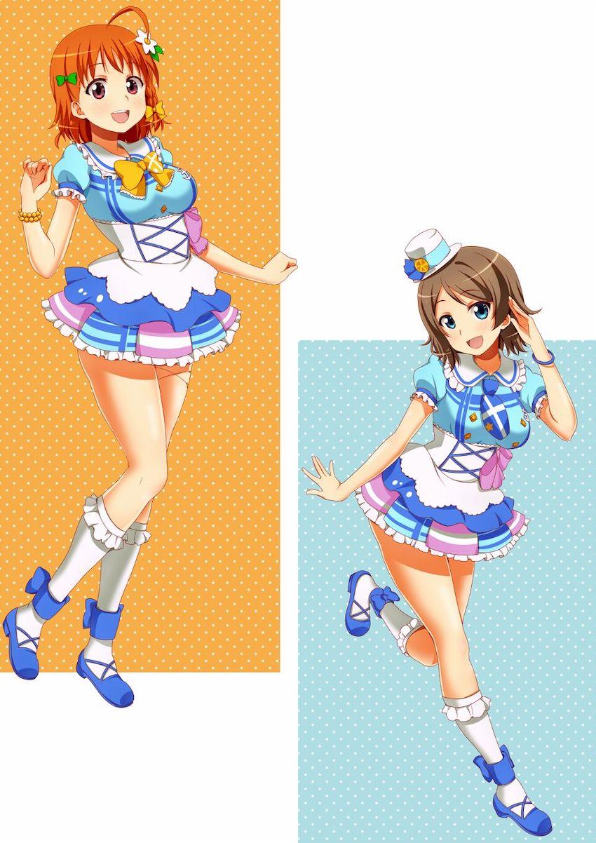 寝起きフェラで起こしてくる高海千歌＆渡辺曜とイチャラブ3Pセックス！ <> 022