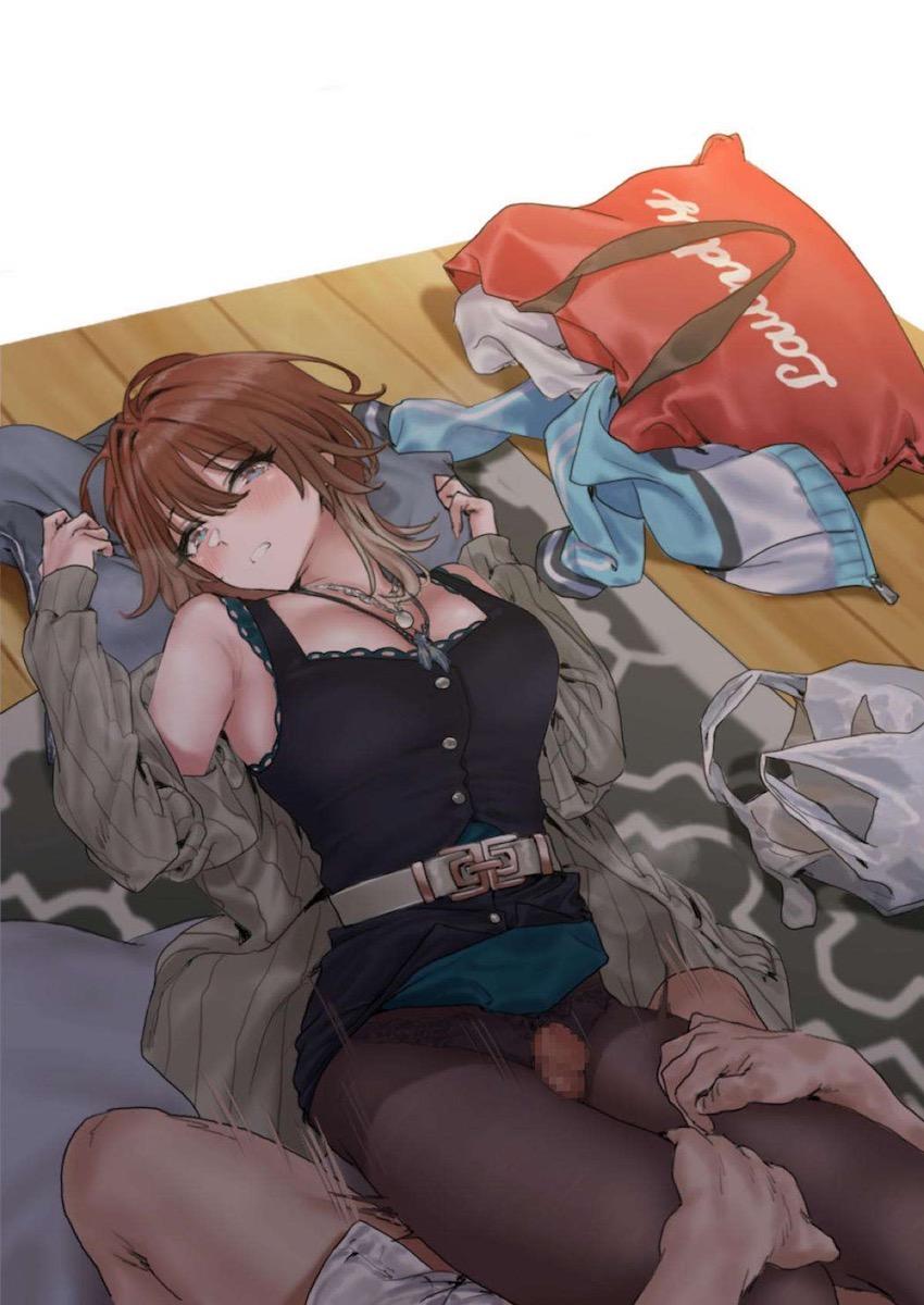 緋田美琴を服を脱がしながら半脱ぎ中出しセックス <> 1