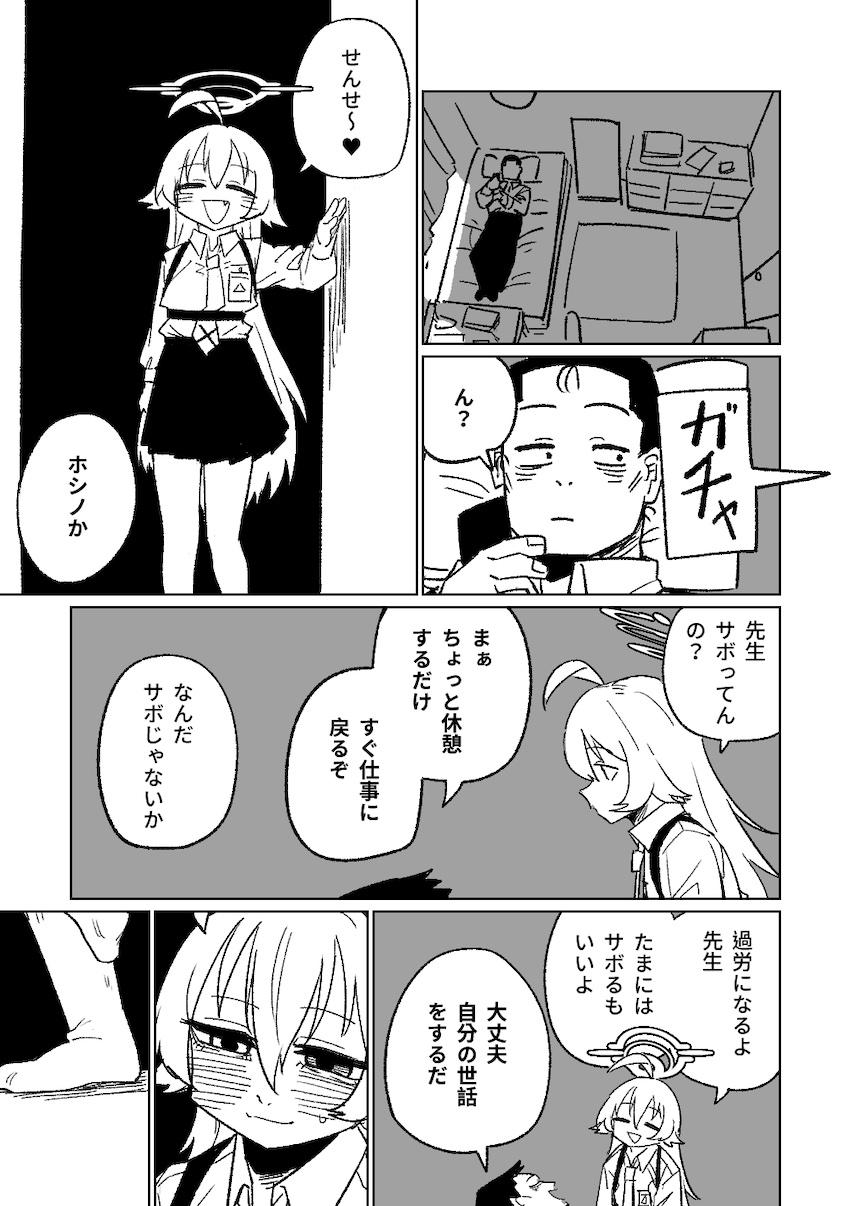 オナニーしてたホシノをお仕置きスパンキングファック！ <> 1